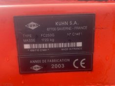 Kuhn FC250G Mower Conditioner