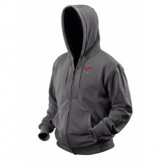 M12 GREY HOODY LARGE