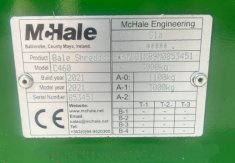 McHale C460 Bale Shredder